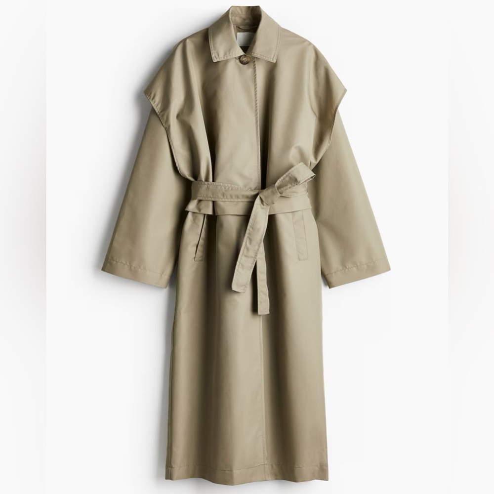 Hm maxi trench coat S